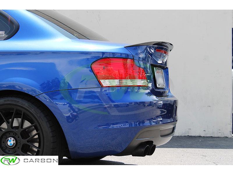 BMW E82 135i with a Performance Style Carbon Fiber Trunk Spoiler