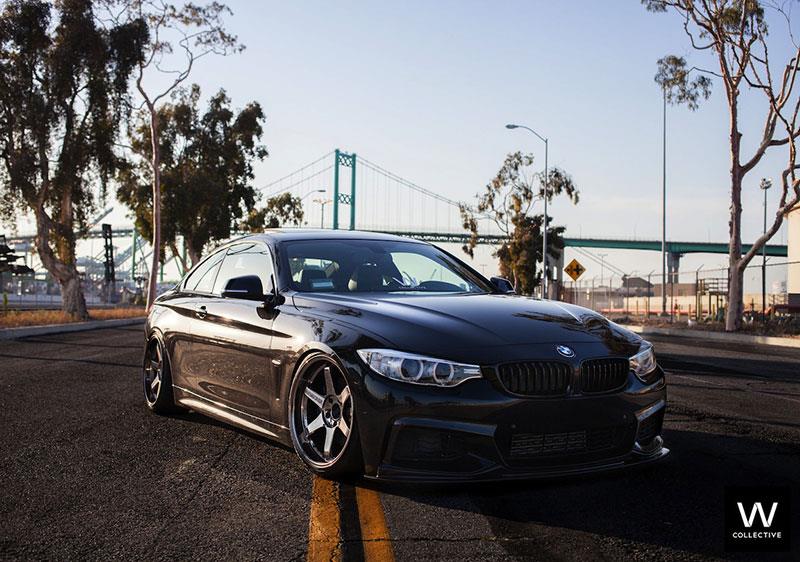 BMW F32 435i M Sport 3D Style Carbon Fiber Lip