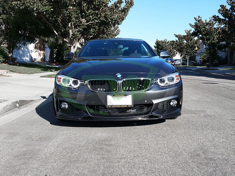 BMW F33 435i with an RW Carbon Fiber 3D Style Front Lip
