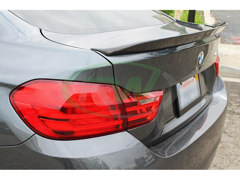 BMW F36 428i with our 3D Style Carbon Fiber Trunk Spoiler