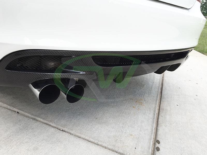 BMW E82i with our Performance Style Carbon Fiber Dual Diffuser