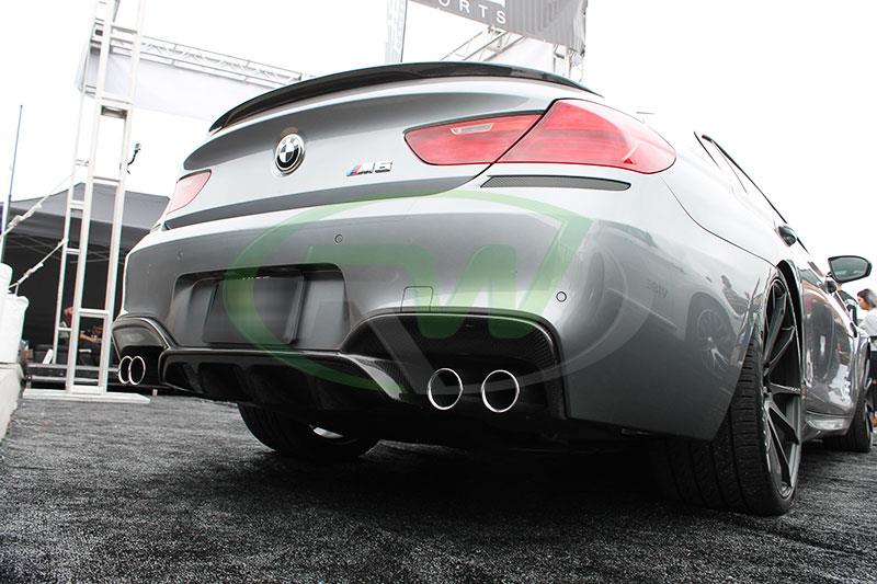 BMW F06 M6 get upgraded with a Carbon Fiber Diffuser