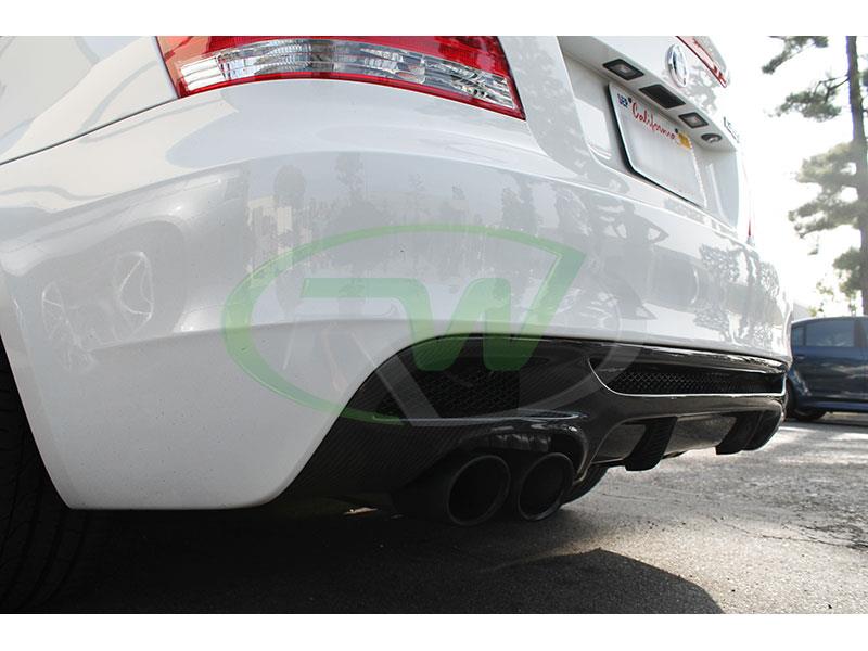 BMW E82 135i with our Performance Style Carbon Fiber Diffuser