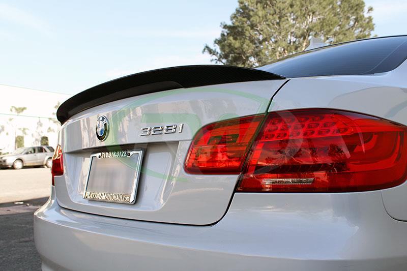 BMW E92 328i with our Carbon Fiber Performance Style Trunk Spoiler