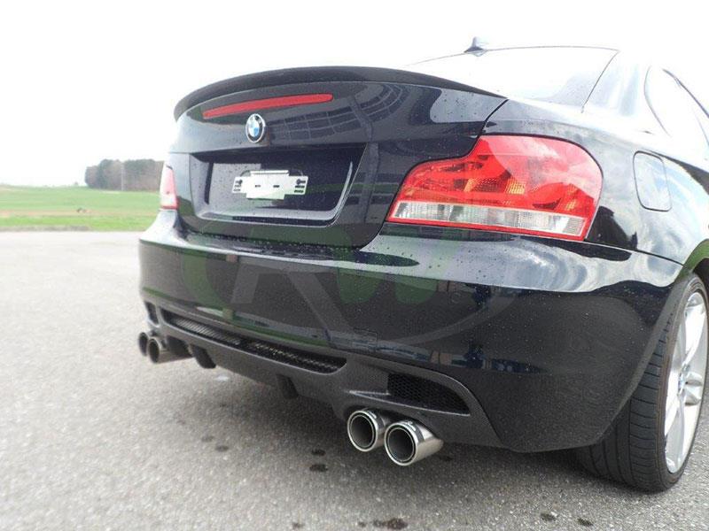 BMW E82 135i Carbon Fiber Performance Style Trunk Spoiler
