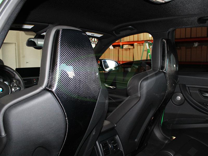 BMW F80 M3 and F82 M4 Carbon Fiber Seat Backs 2015 2020