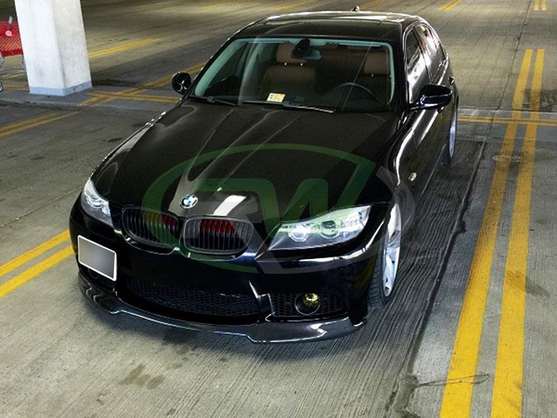 BMW E90/E91/E92/E93 Carbon Fiber Lip for M3 style front bumper