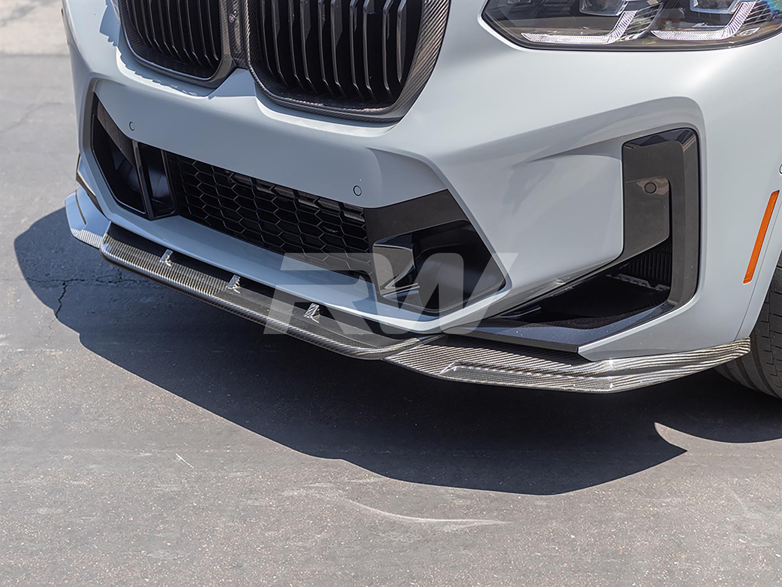 BMW F97 X3M LCI Carbon Fiber Front Lip