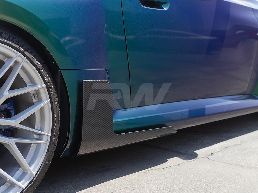 BMW G87 M2 gets a new set of RW Carbon Fiber Side Skirt Winglets
