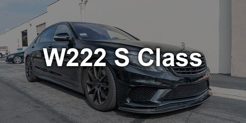 Carbon Fiber Parts for Mercedes W222 S550 S63 S65