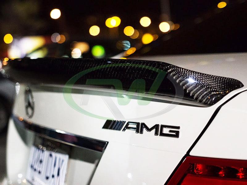 Mercedes W204 Coupe Dtm Style Carbon Fiber Trunk Spoiler