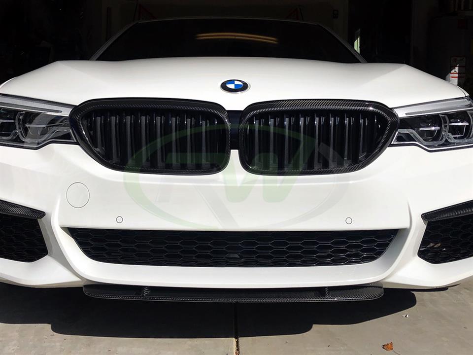 BMW G30 RW Carbon Fiber Center Front Lip