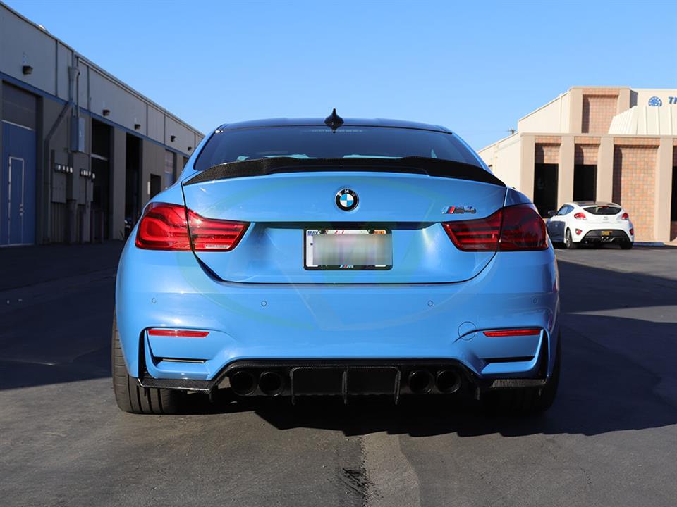 BMW F82 M4 GTX Carbon Fiber Trunk Spoiler