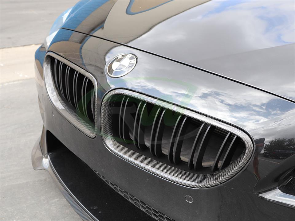 BMW F06 F12 F13 M6 gets RW Carbon Fiber Grilles