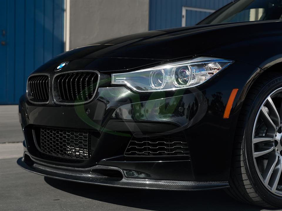 Bmw F30 F31 328i 335i 330i 340i Varis Style Carbon Fiber Front Lip