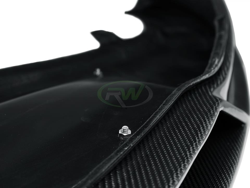 Rw Carbon fiber tesla model s front lip spoiler 