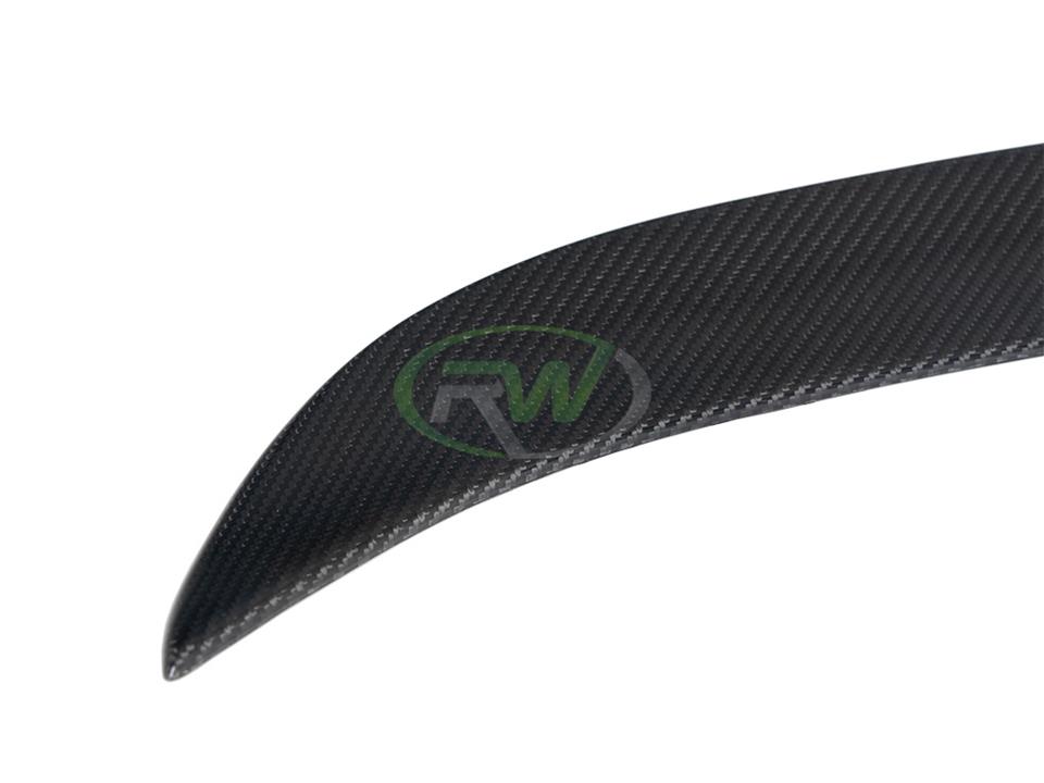 rw carbon fiber bmw f36 cf 3D Style Trunk Spoiler