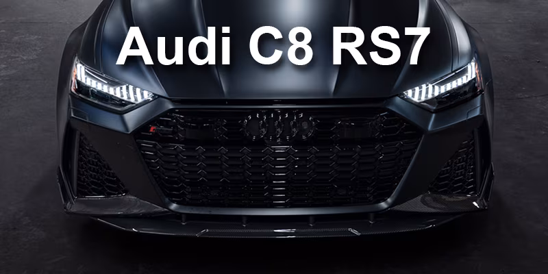 Audi C8 RS7 Carbon Fiber Parts