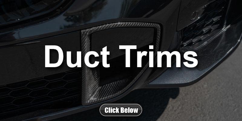 BMW G05 X5 Carbon Fiber brake duct trims