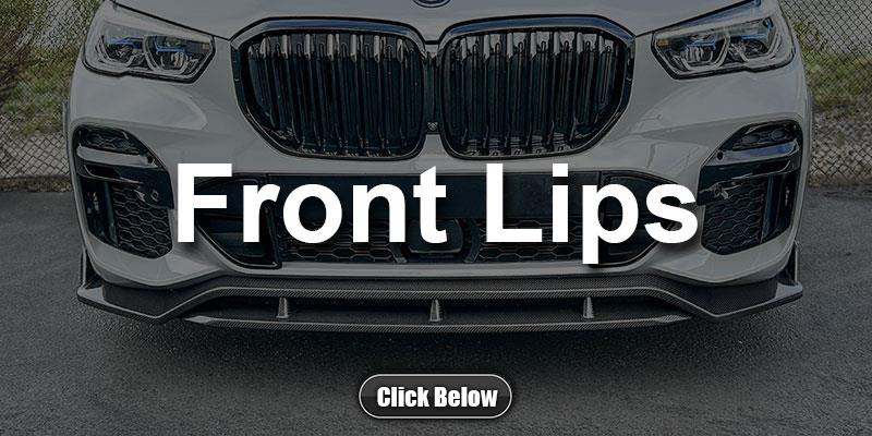 BMW G05 X5 Carbon Fiber Front Lip Spoilers