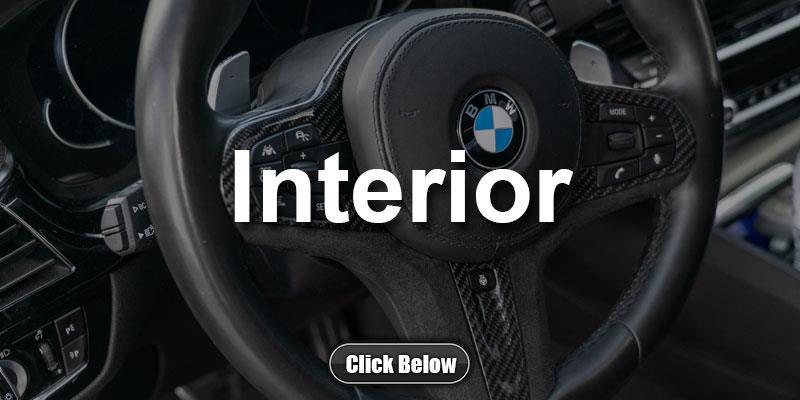 BMW G05 X5 Carbon Fiber Interior parts and accessories