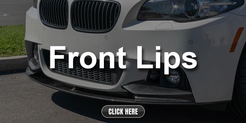 BMW F10 528i 535i 550i Carbon Fiber Front Lip Spoilers