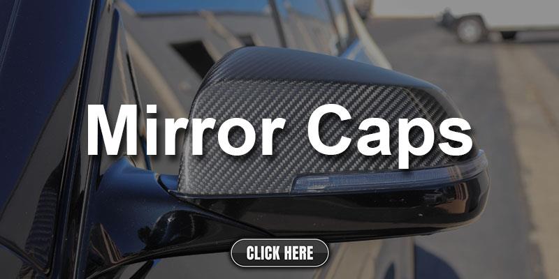 BMW F10 528i 535i 550i Carbon Fiber Mirror Caps