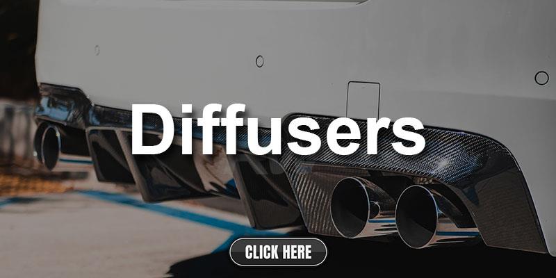 BMW F10 M5 Carbon Fiber Diffusers