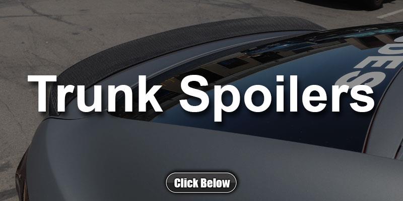 BMW F16 X6 and F86 X6M Carbon Fiber Trunk Spoilers