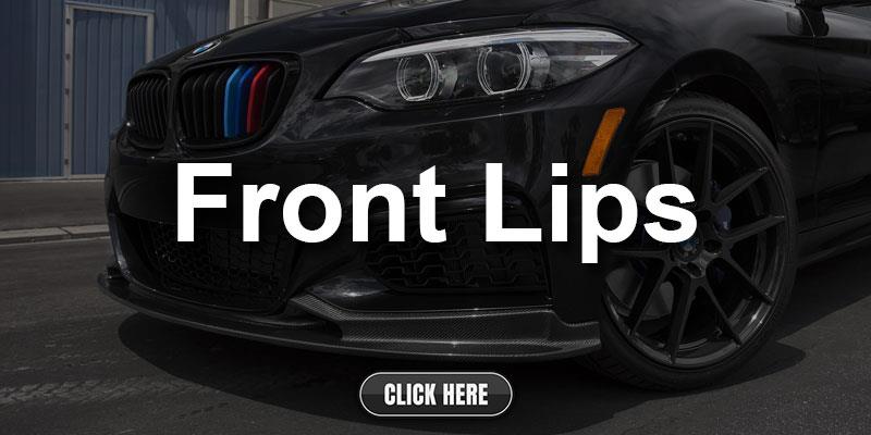 BMW F22 F23 2 Series Carbon Fiber Front Lip Spoilers