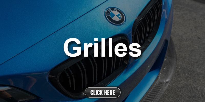 BMW F22 F23 2 Series Carbon Fiber Grilles