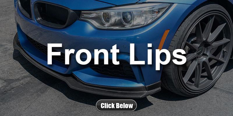 BMW F32 F33 F36 4 Series Carbon Fiber Front Lip Spoilers