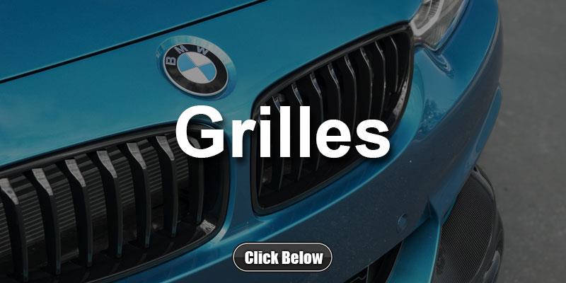 BMW F32 F33 F36 4 Series Carbon Fiber Grilles