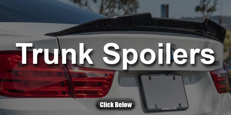 BMW F32 F33 F36 4 Series Carbon Fiber Trunk Spoilers