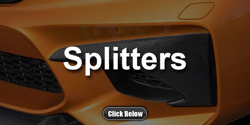 BMW F87 M2 Carbon Fiber Splitters