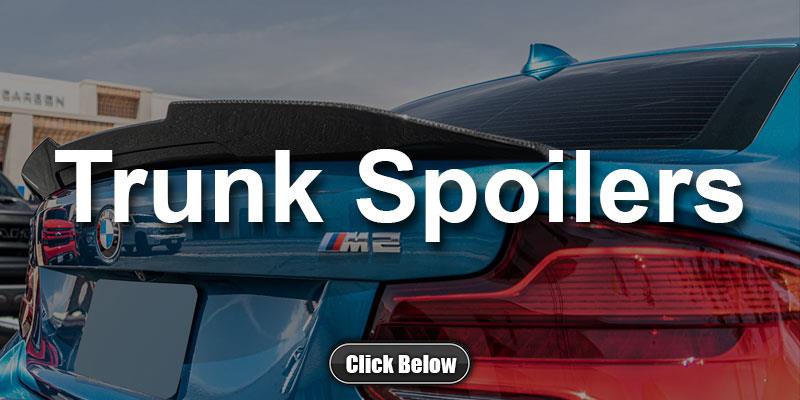 BMW F87 M2 Carbon Fiber Trunk Spoilers
