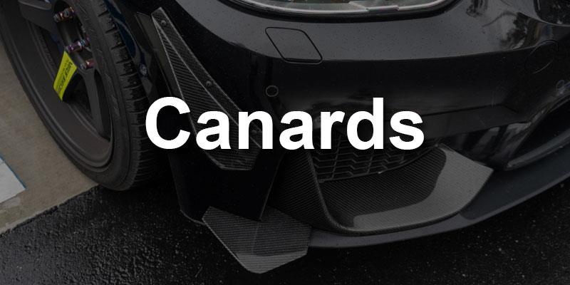 BMW F80 M3 F82 F83 M4 Carbon Fiber Canards