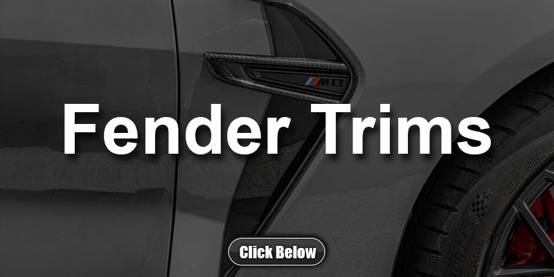 BMW F91 F92 F93 M8 Carbon Fiber Fender Trims