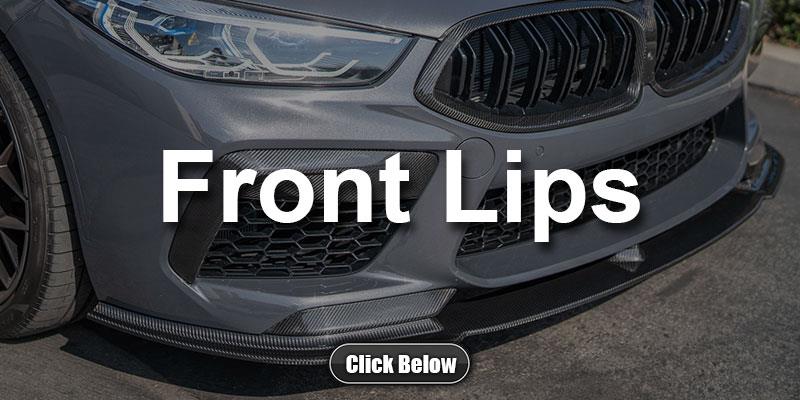 BMW F91 F92 F93 M8 Carbon Fiber Front Lip Spoilers