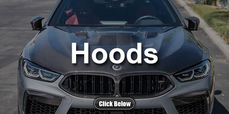 BMW F91 F92 F93 M8 Carbon Fiber Hoods
