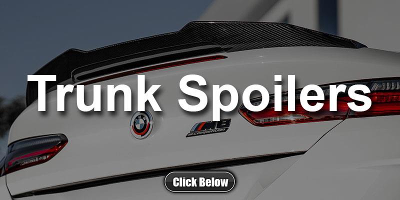 BMW F91 F92 F93 M8 Carbon Fiber Trunk Spoilers