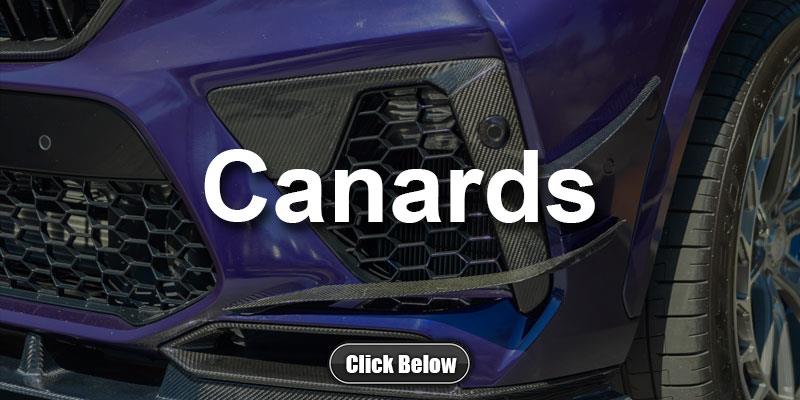 BMW F95 X5M Carbon Fiber Canards