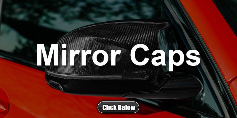 BMW F95 X5M Carbon Fiber Mirror Caps