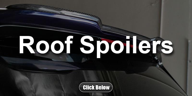BMW F95 X5M Carbon Fiber Roof Spoilers