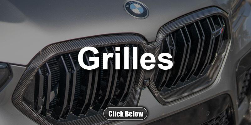 BMW F96 X6M Carbon Fiber Grilles
