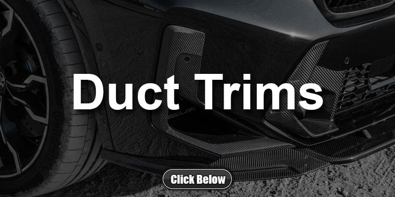 BMW F97 X3M Carbon Fiber duct trims