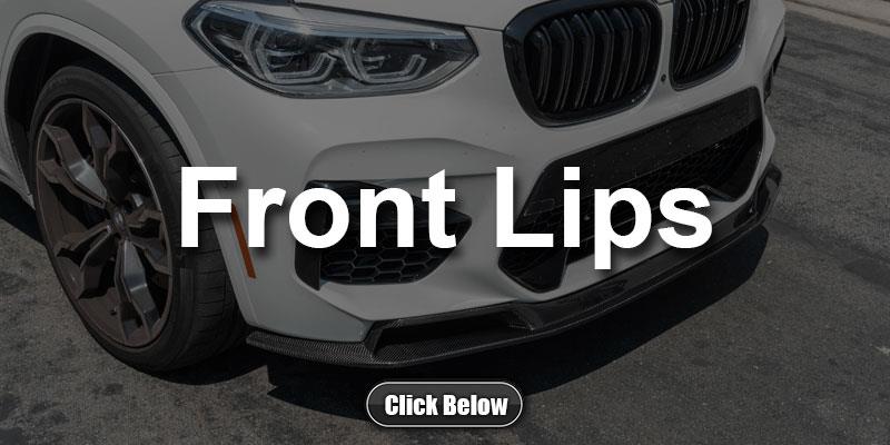 BMW F97 X3M Carbon Fiber Front Lip Spoilers