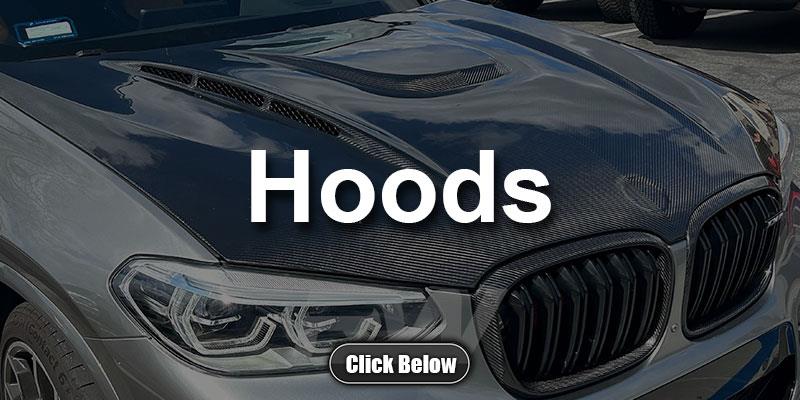 BMW F97 X3M Carbon Fiber hoods