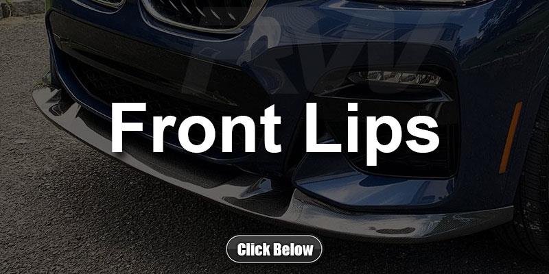 BMW G01 X3 Carbon Fiber Front Lip Spoilers