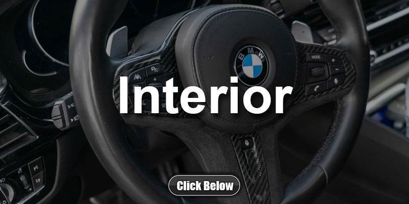 BMW G01 X3 Carbon Fiber Interior Parts and Accessories